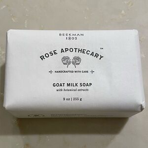 Rose Apothecary Beekman 1802 Soap